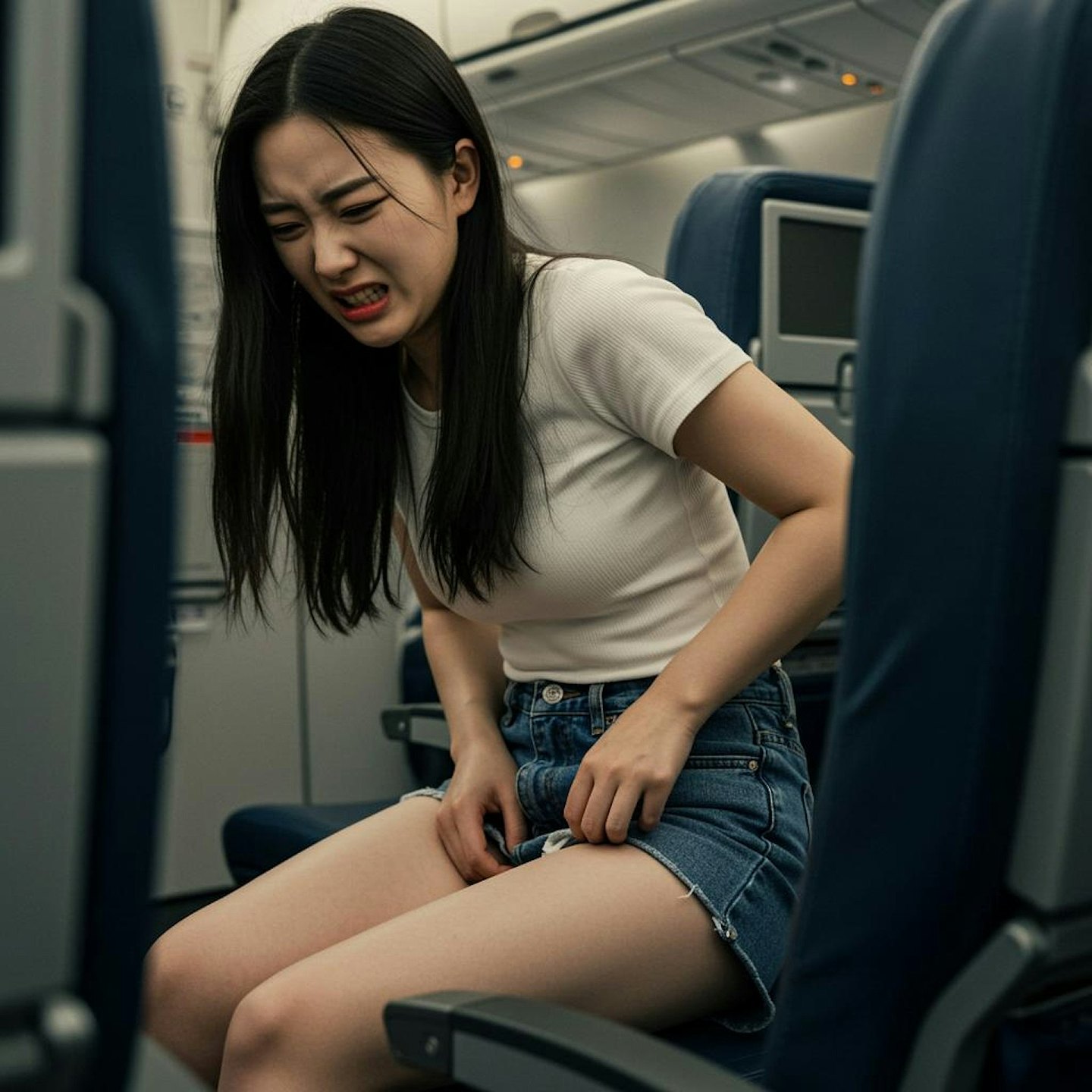 坐飞机千万不要穿短裤！热裤女坐飞机大腿刺痒崩溃　求医结果震惊（组图） - 2