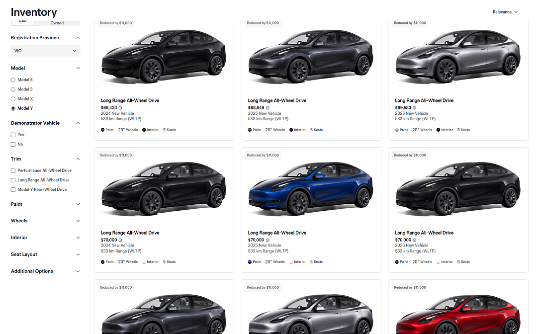 减11000刀！【特斯拉】澳洲 继续降价清仓Model Y（组图） - 1