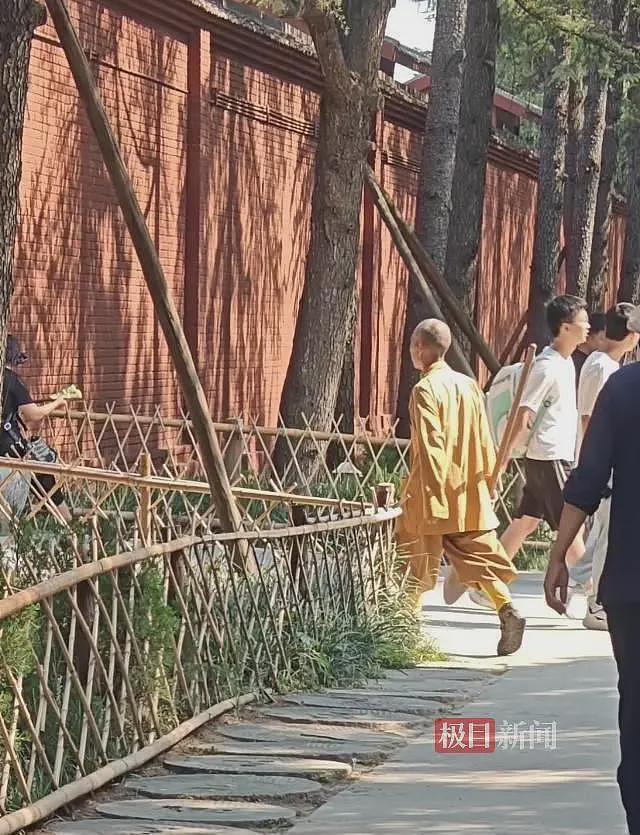 实探白马寺:僧人顶着38度高温种地,义工称寺里一直农禅并重(组图) - 3