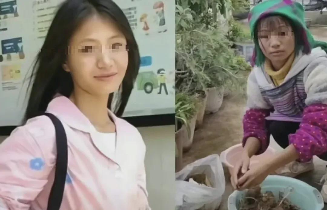 清纯女生嫁进大山今昔颜值对比让人心惊!看完来龙去脉她被骂惨了(组图) - 11