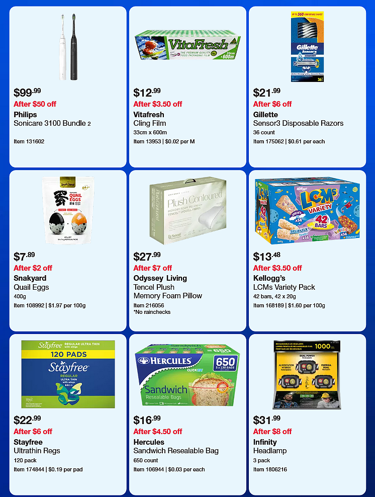 【Costco】8月4日至31日优惠目录（组图） - 5