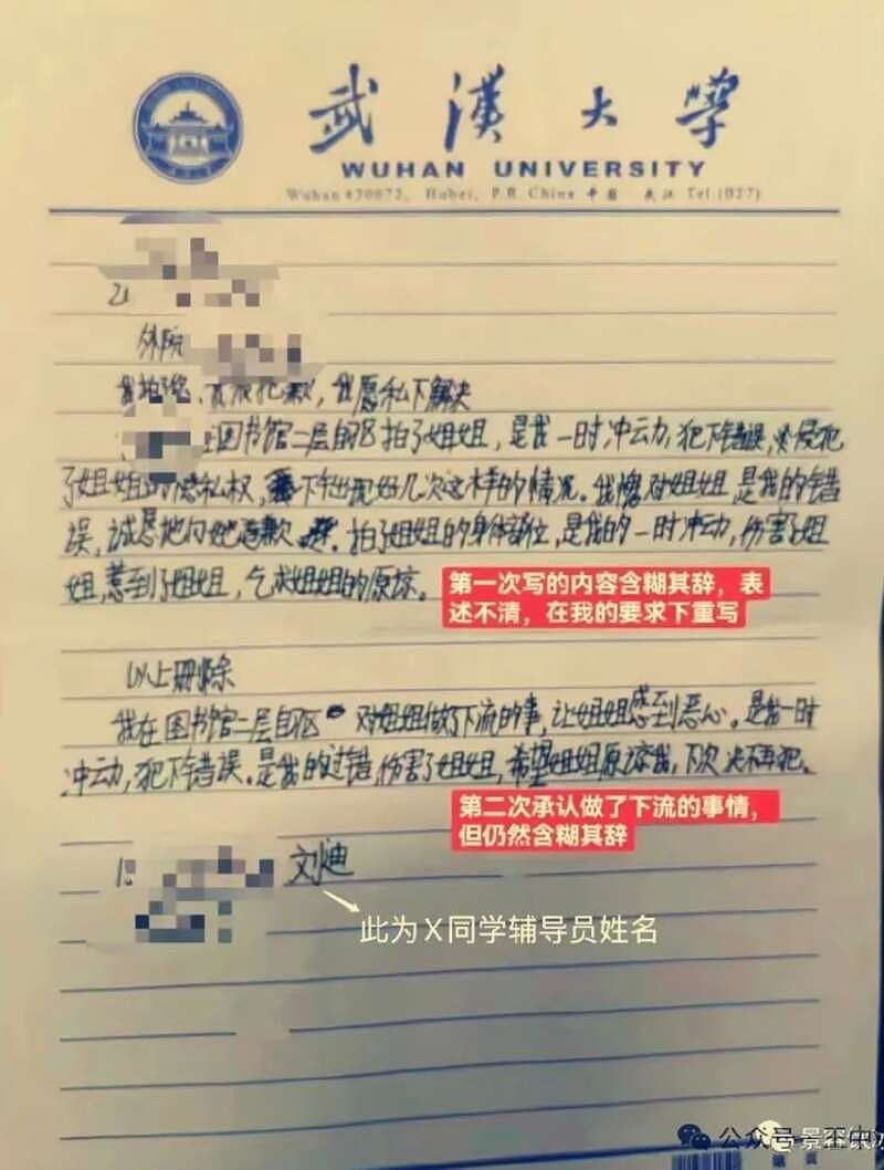 武大性骚扰案一审判决书(全文)及法理评析（组图） - 1