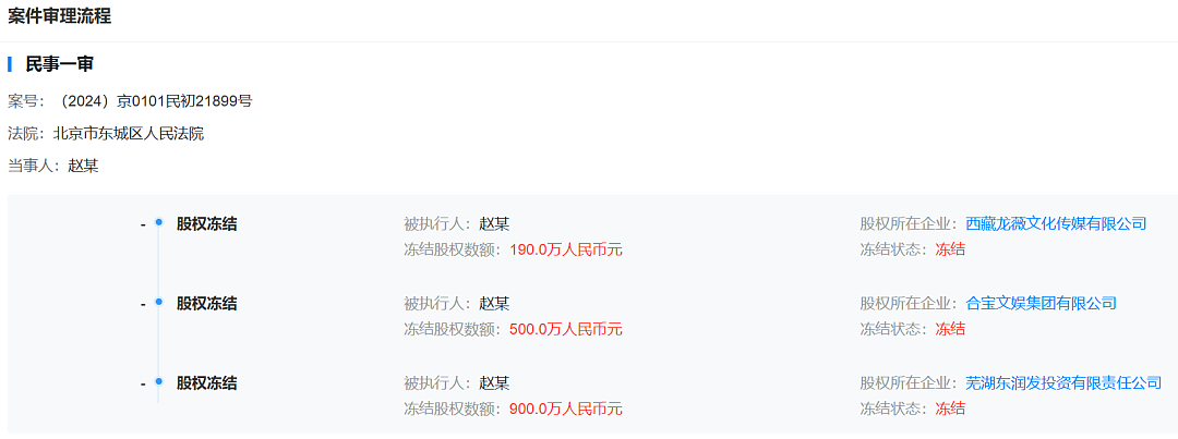 赵薇又出大事了!1590万股权遭冻结,70亿资产没了?背后还有更大秘密...(组图) - 8