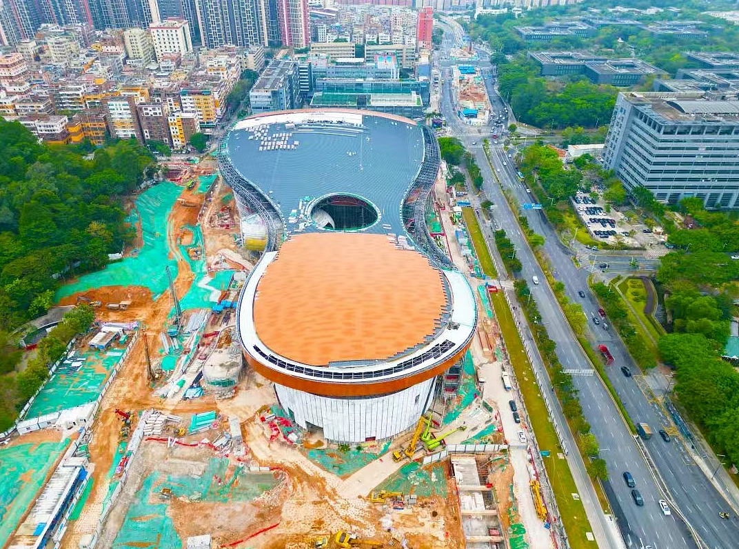 斥资20亿的“大鞋底”？深圳龙岗国际艺术中心因独特造型引发争议！网友：还是带透气孔的（组图） - 1