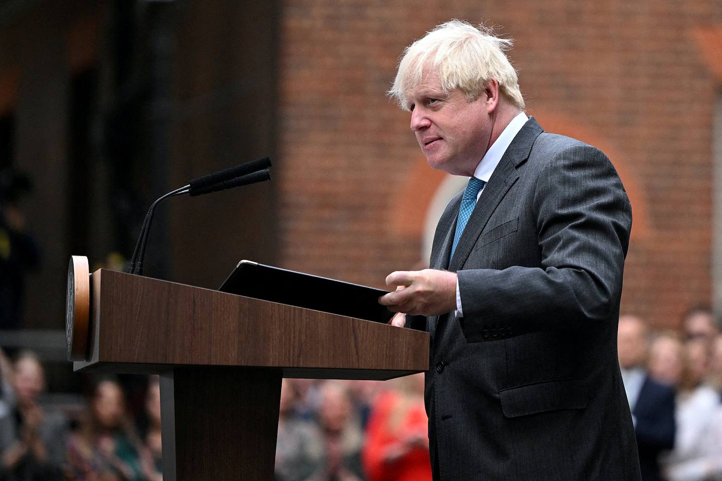英国前首相约翰逊访台湾，与赖清德蔡英文会面！中驻英使馆：强烈谴责（组图） - 2