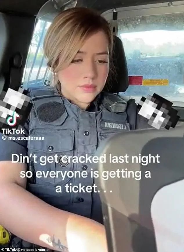 美女警察发视频称“昨晚没XXOO所以今天要给每个人开罚单“?网友怒:此人不配当警察…(组图) - 5