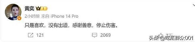 黄奕女儿因父亲有前科，被网友抵制出道，黄奕：喜欢而已没出道（组图） - 11