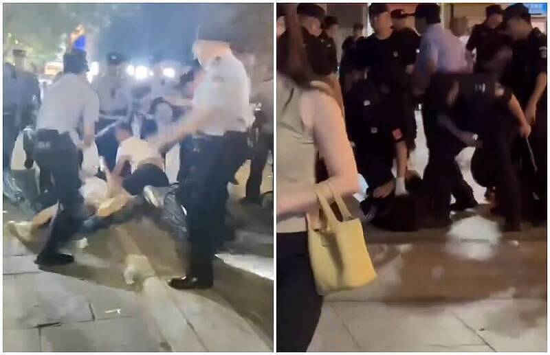 四川江油霸凌案抗争,网曝外送员路过也被打,官方严控舆论(组图) - 1