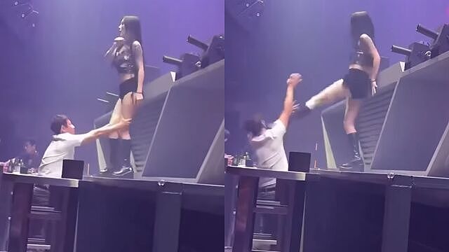 变态男夜店摸大腿猥亵！超凶女舞者“美腿踹飞脸”，要他滚回去（视频/图） - 1