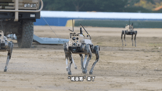 冲锋！演习现场“机器狼”射击画面最新披露（组图） - 3