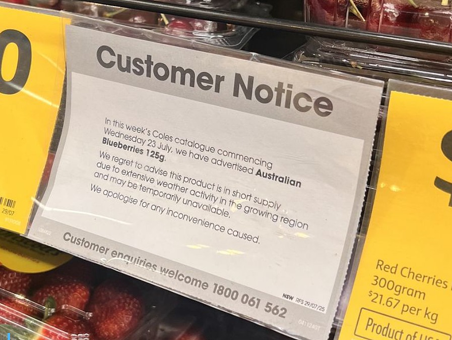 很难买到！Coles、WWS证实：超市近期短缺！（组图） - 1