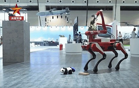 冲锋！演习现场“机器狼”射击画面最新披露（组图） - 10