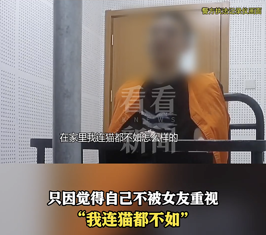 “我连猫都不如”!他竟为此痛杀女友,警方在卫生间发现一滴血,更诡异的是...(组图) - 16