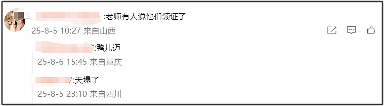 许嵩冯禧被曝秘密结婚！男方家人正筹备婚礼，妈妈曾点赞催婚评论（组图） - 4