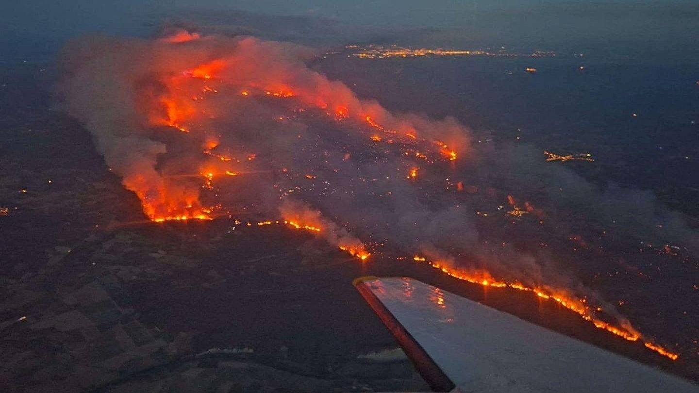 法国南部爆近80年来最严重山火！烧毁1.6万公顷土地，规模超巴黎（组图） - 1