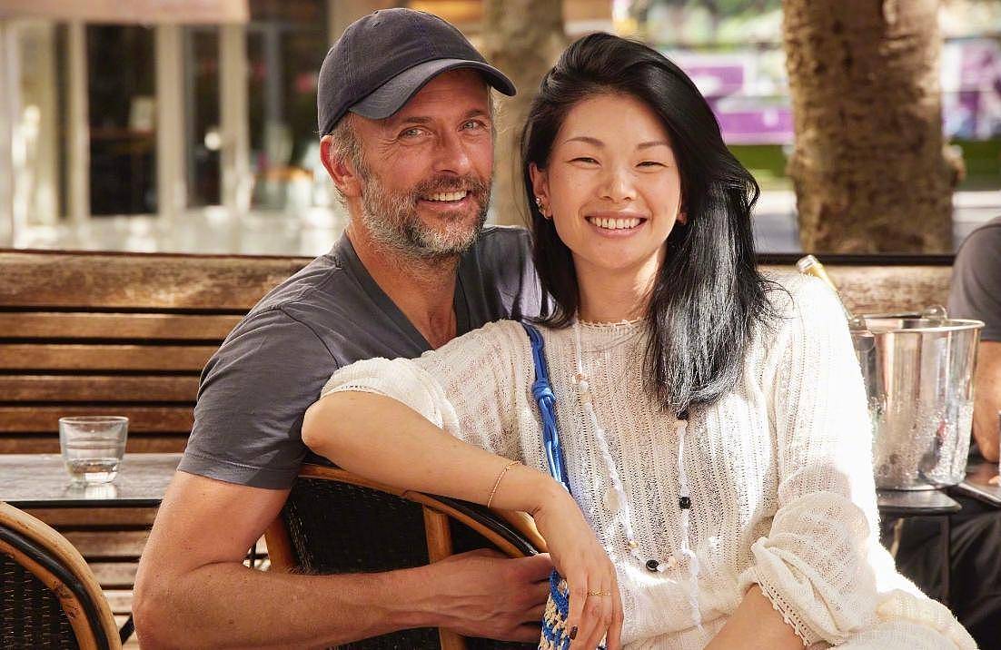 超模吕燕一家三口度假，大20岁法国老公露脸，混血儿子又高又帅（组图） - 4