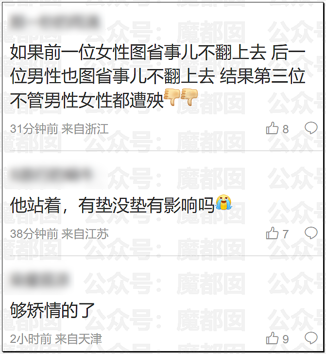震撼！超美网红女博主举报高铁马桶请翻坐垫引发全网哗然怒喷（组图） - 8
