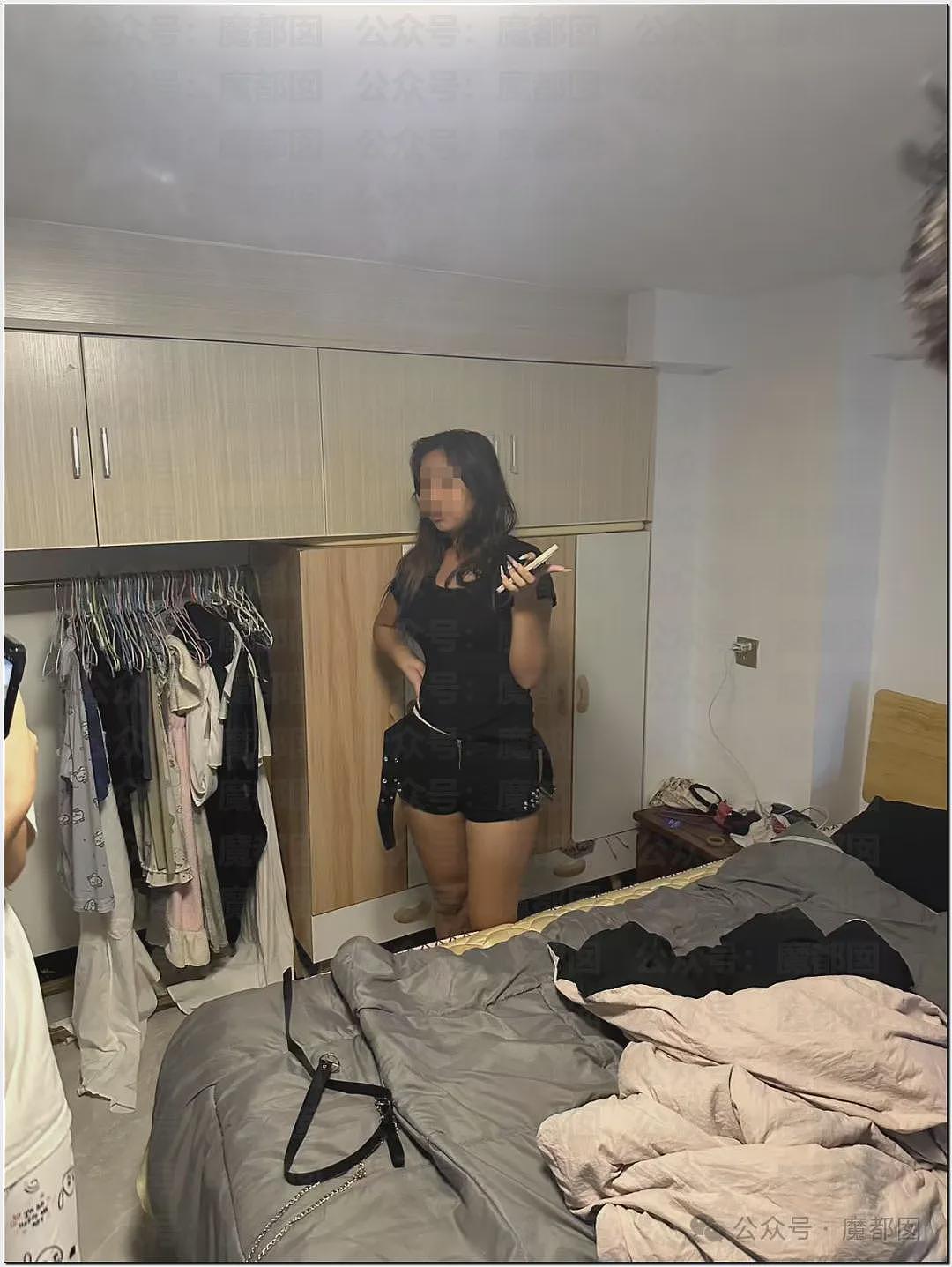 震撼！实拍原配现床抓男人出轨，小三竟然是黑妹？（视频/组图） - 13