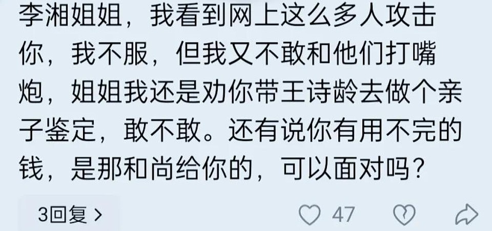 释永信被调查后,王诗龄也受到牵连,恶心的一幕在评论区上演(组图) - 22