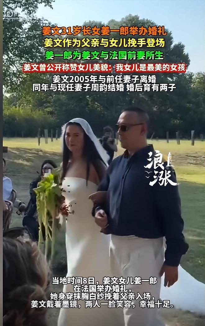 指腹为婚？姜文女儿法国出嫁，面部浮肿一脸孕相，与之前判若两人（组图） - 2