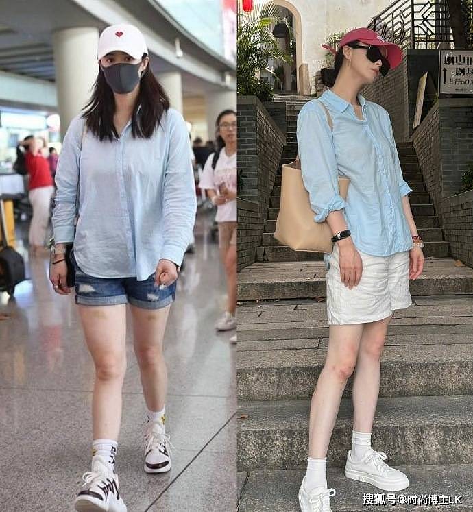 42岁蒋欣生活照瘦成“纸片人”，大热天美美出游（组图） - 6