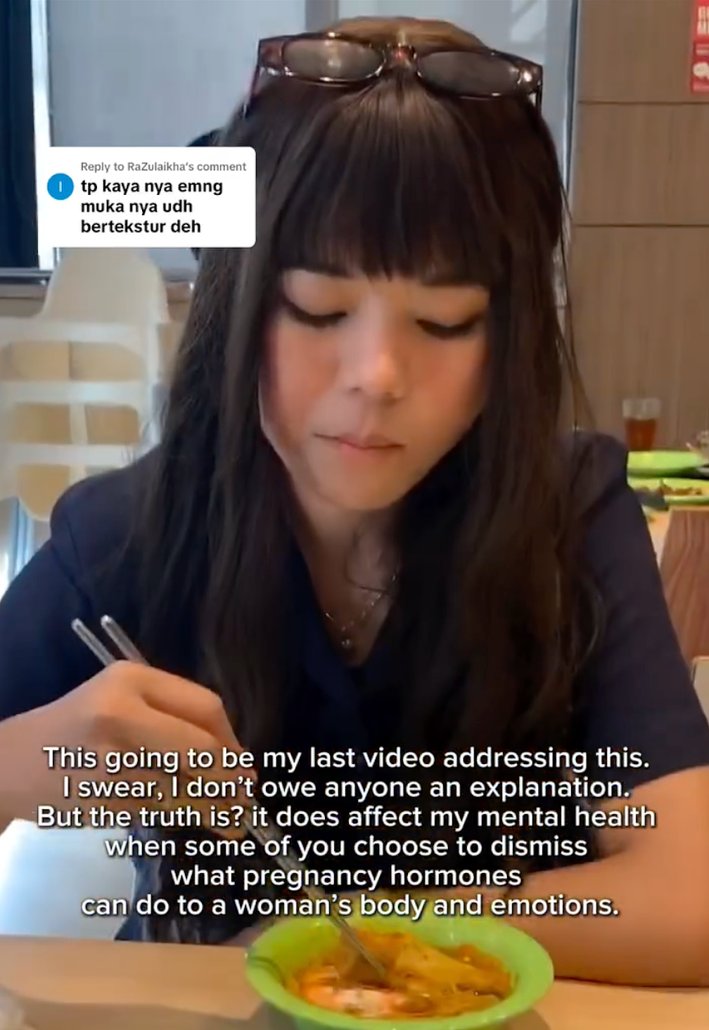 妹纸怀孕前青春靓丽，怀孕后直接毁容，鼻子变大全脸长疮发炎，看起来老了几十岁？（组图） - 8