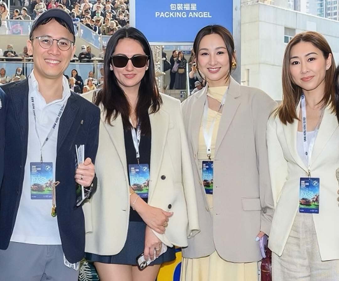 香港知名女星罕见露面，状态冻龄撞脸赵雅芝，嫁大马富商连生三女（组图） - 9