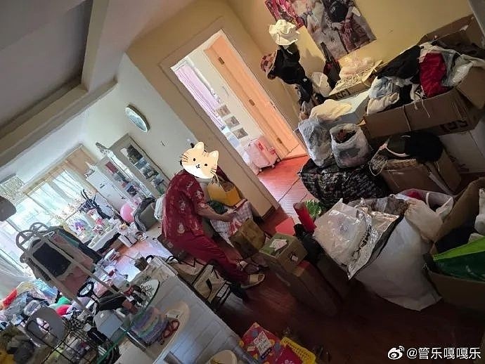 30岁女星家中太乱登热搜,满屋杂物堆积,本人道歉:我小姨妈已买机票来帮忙做深度清洁(组图) - 5