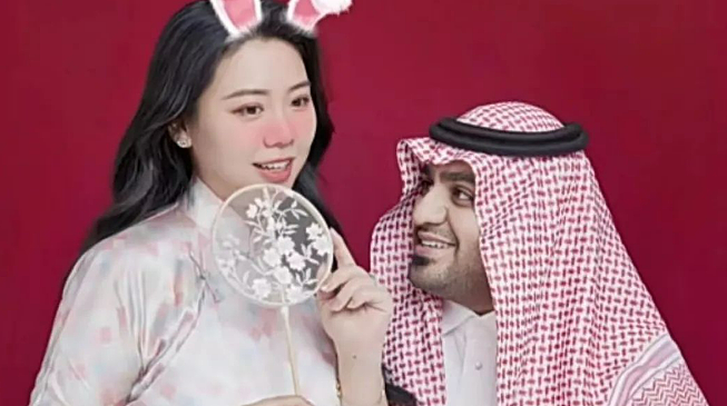 中国美女自掏40 万下嫁阿拉伯男，结婚5个月被打4次、连扇20个耳光（组图） - 1