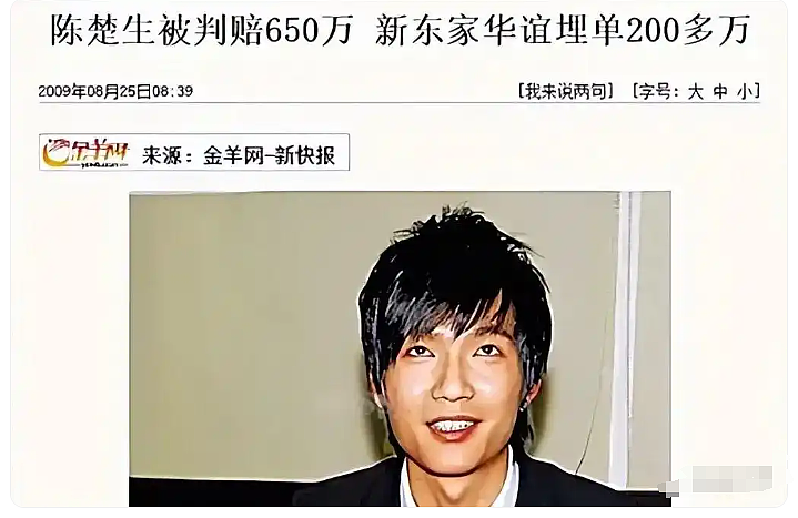 明星解约得扒层皮？赵露思遥遥无期，陈楚生被索赔2700万，侯明昊赔百万曾舜晞打官司（组图） - 6