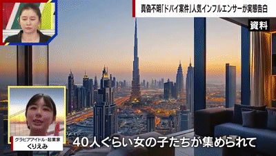 日本女网红深陷“迪拜案”,1亿高薪背后多名女孩被折断骨头、剥头皮,甚至被喂老虎?!(组图) - 4