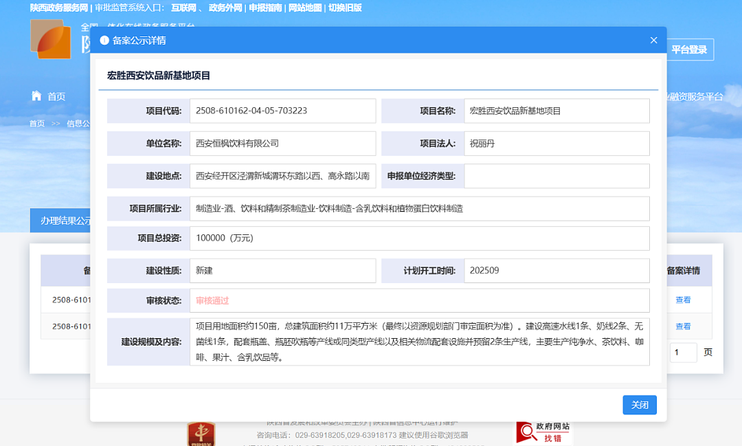 宗馥莉旗下核心公司，为何要在这个城市投资10个亿（组图） - 1