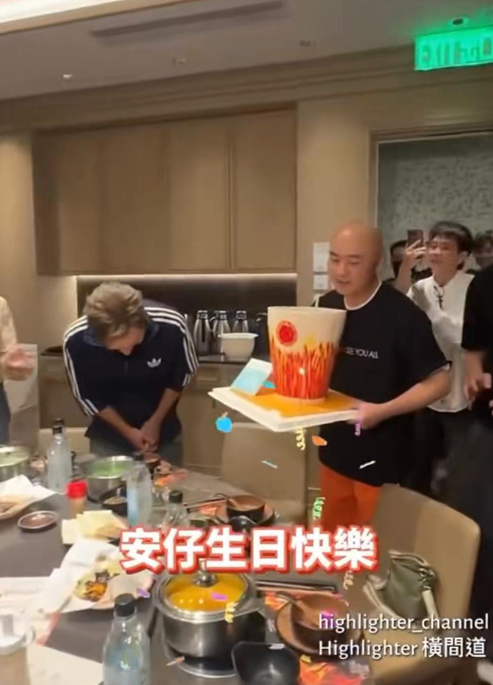 郑秀文为老公许志安庆生,生日歌一波接一波,张卫健到场庆祝(组图) - 1