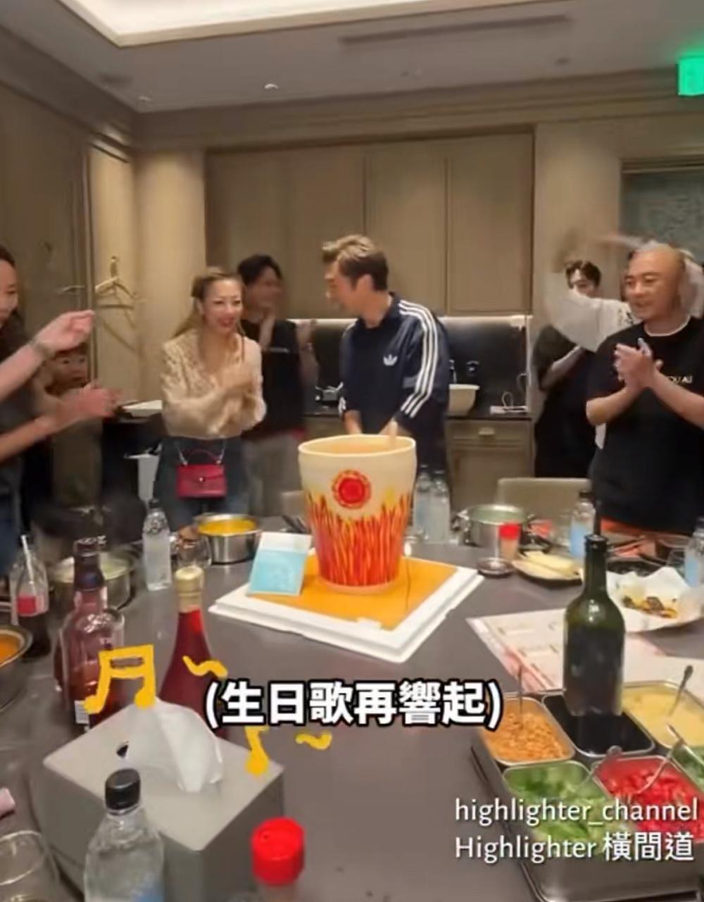 郑秀文为老公许志安庆生,生日歌一波接一波,张卫健到场庆祝(组图) - 2