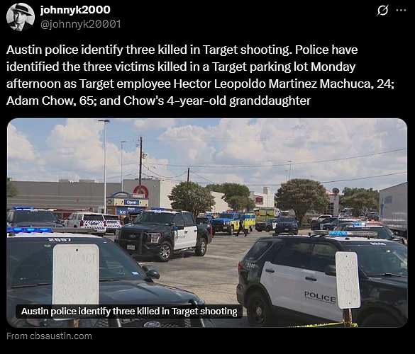 随机挑选受害者！精神病男子自称“耶稣”，Target停车场射杀3人！华裔祖孙不幸遇害（组图） - 4