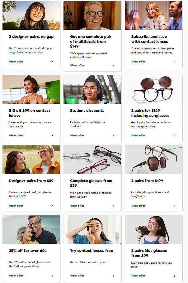 好机会!【Specsavers】眼镜/隐形眼镜折上折(组图) - 3