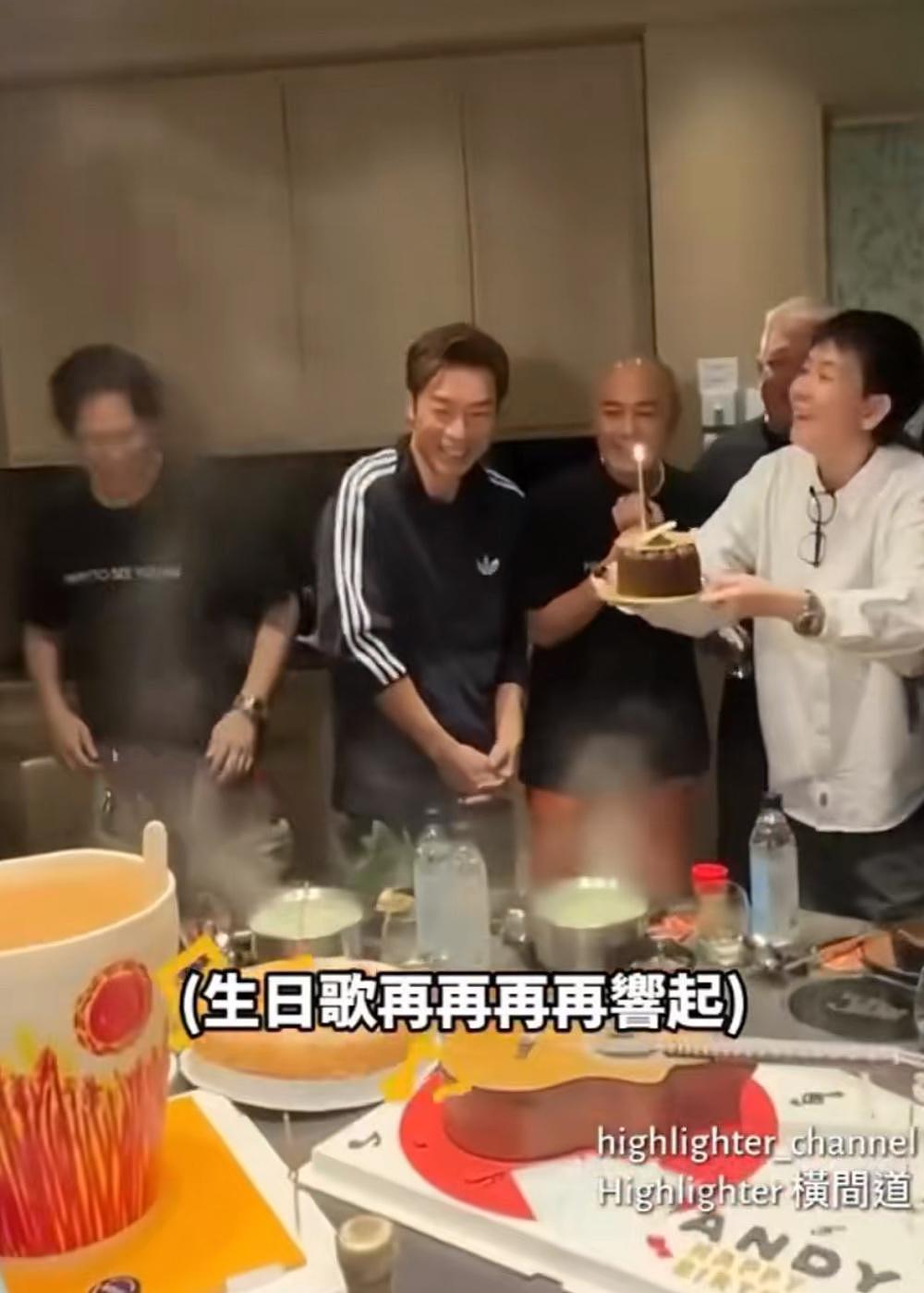 郑秀文为老公许志安庆生,生日歌一波接一波,张卫健到场庆祝(组图) - 6