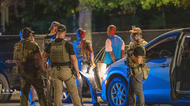 川普强势接管华盛顿DC:2天逮捕了100多人(图) - 1