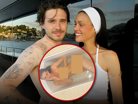 太狠!贝克汉姆好大儿为名媛老婆重办婚礼,爸妈弟妹压根没通知?小贝心碎:你干脆去掉爹的姓氏吧!(组图) - 5