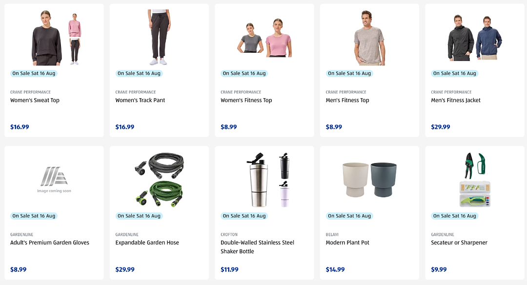8月16日，本周六Aldi特卖品出炉！阳台咖啡桌椅组合、leggings上架（组图） - 4