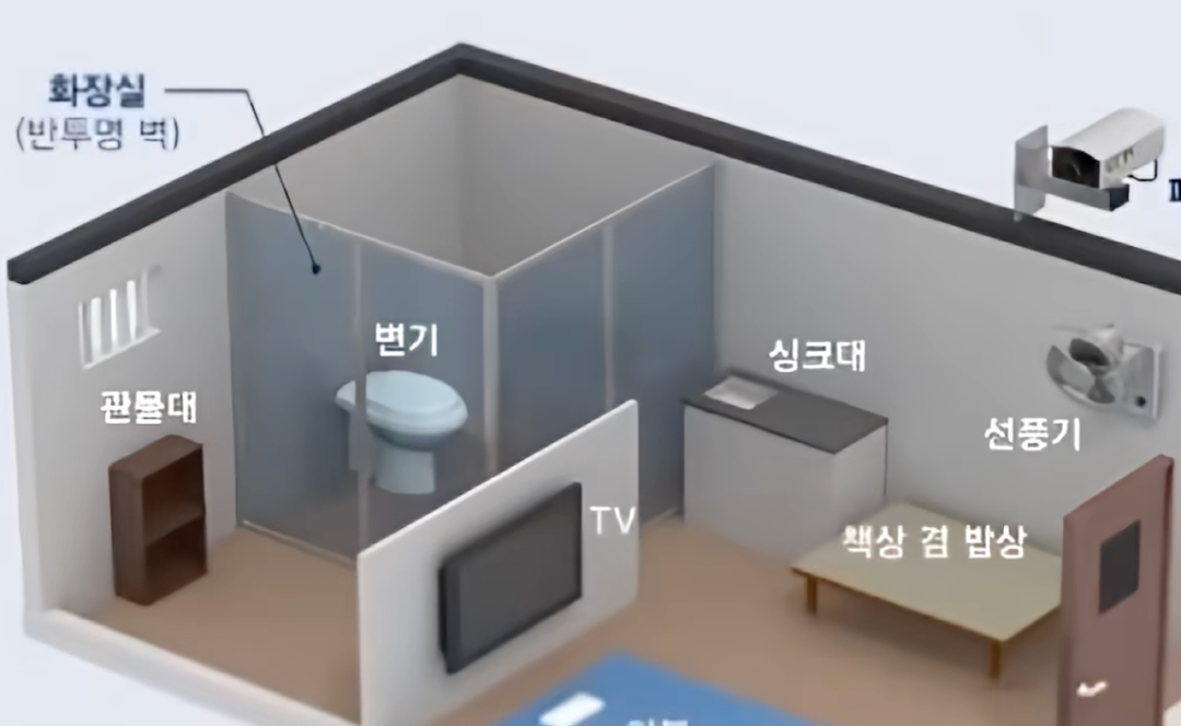 韩国前总统夫妇双双入狱，热爱奢侈品的前第一夫人监狱生活曝光，住6平单人房，打地铺，洗澡要去公共澡堂？（组图） - 11