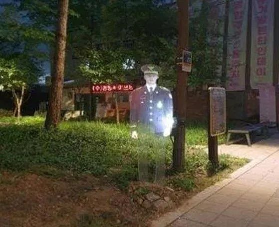 韩国警方用高科技稻草人防犯罪！这要死的画风，居然真的管用啊…（组图） - 2
