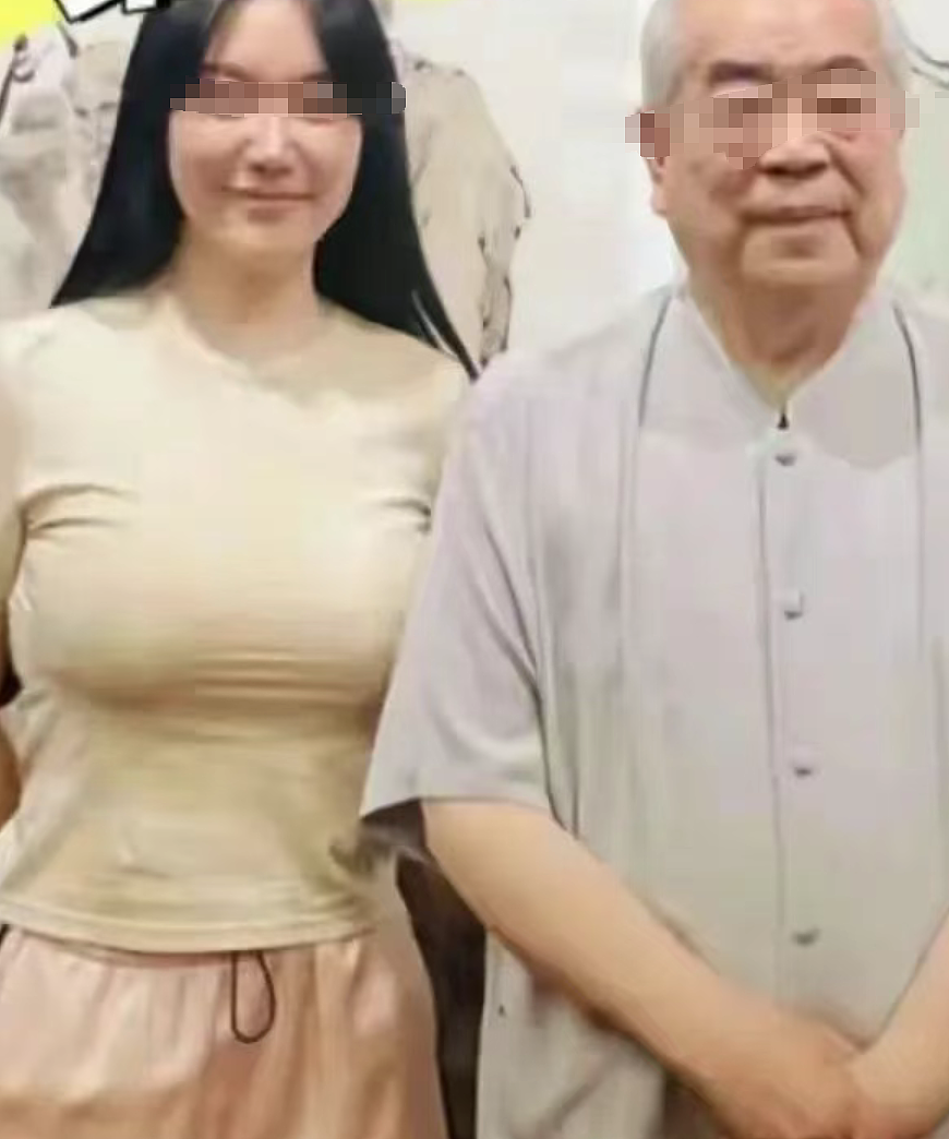 网传87岁书画家范曾被36岁娇妻转移20亿财产，但大家都在关注她的身材（组图） - 4