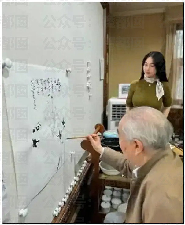 震撼！87岁大师被34岁浑圆挺拔娇妻骗走上亿？女儿怒斥（组图） - 14