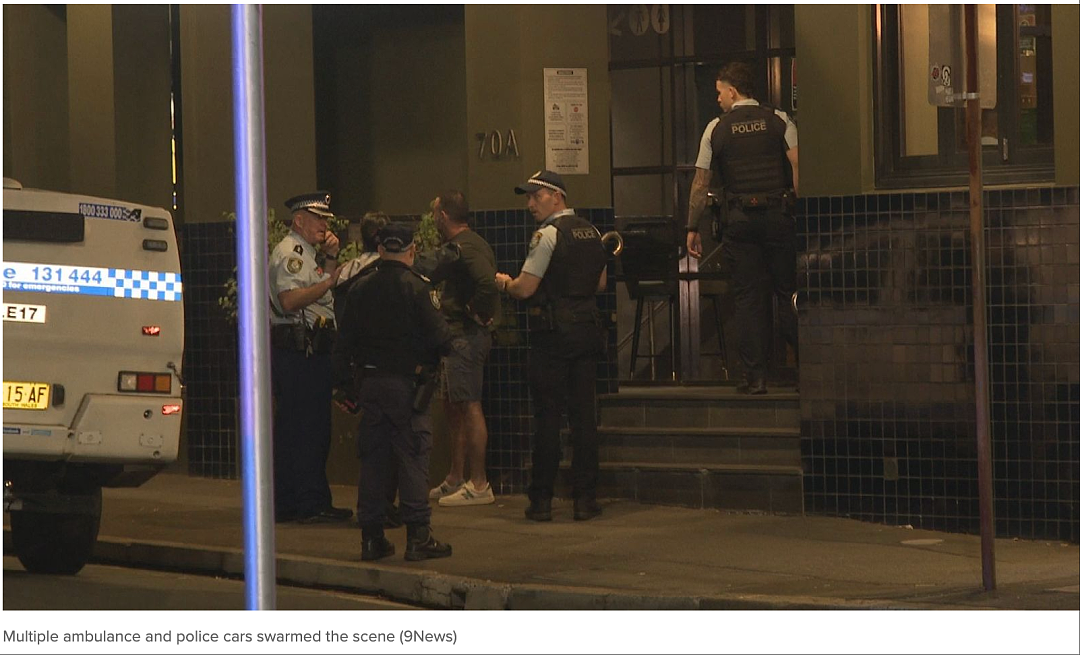 重大事件！悉尼酒吧昨晚突发枪击案，致1死1重伤！嫌疑人趁乱逃跑，警方紧急封锁现场（组图） - 5