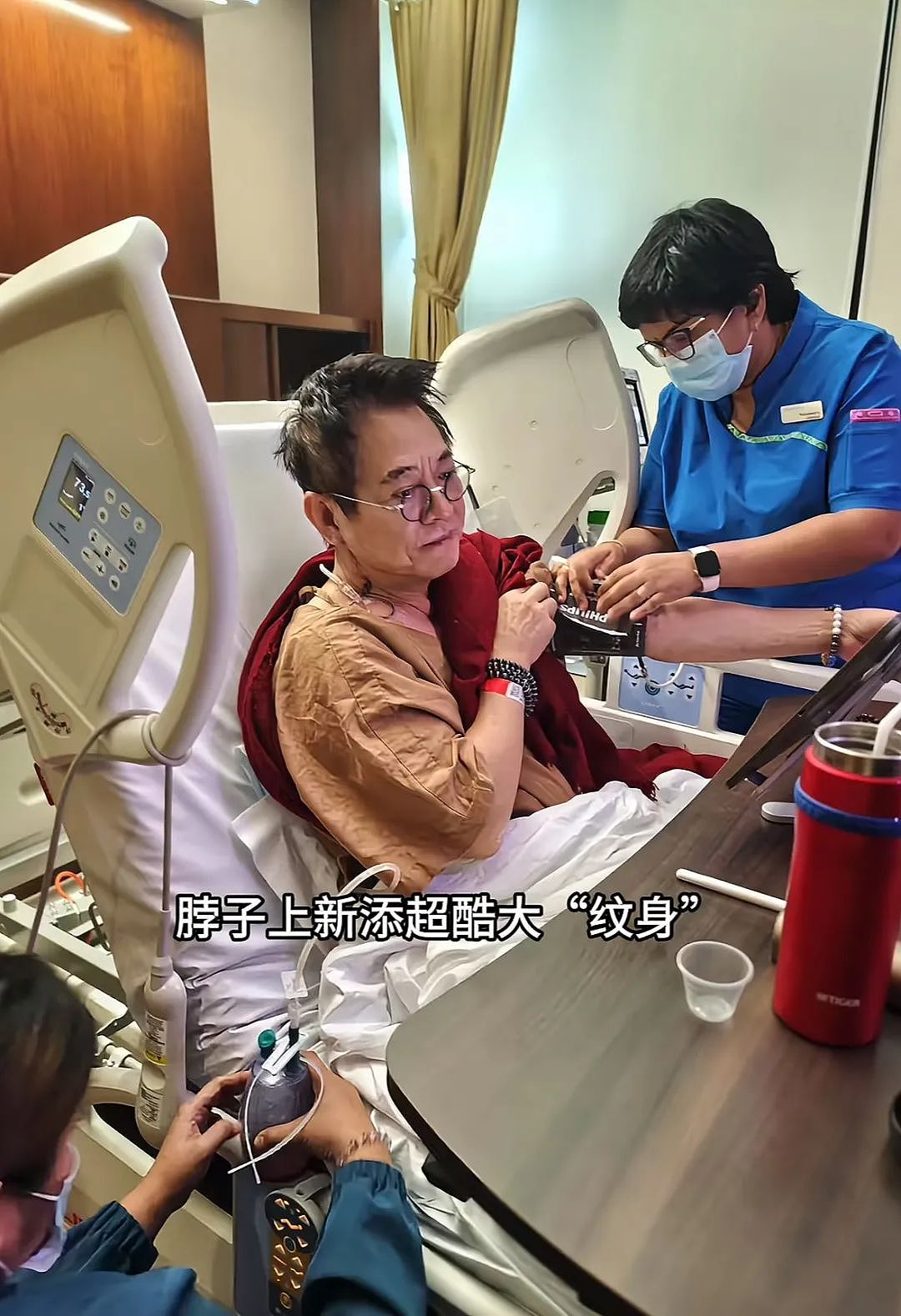 李连杰病情恶化新加坡紧急就医：身上插满管、面容憔悴、已立遗嘱… 最新近况曝光！（组图） - 8