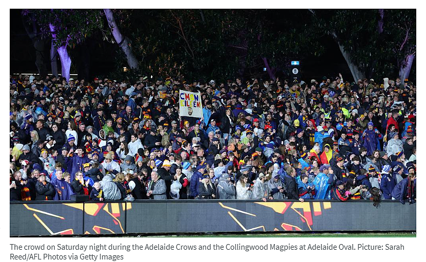 Adelaide Oval爆满！ 创纪录观赛人数险酿踩踏事故； 阿德烟草店遭纵火袭击， 警方展开调查（组图） - 3