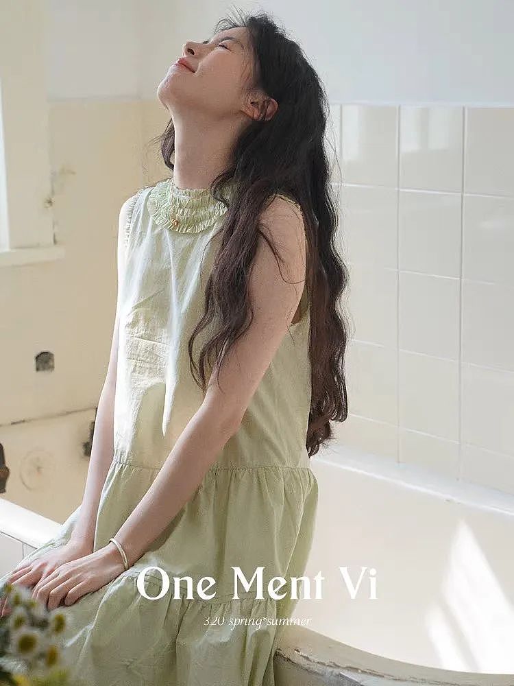 【时尚】又挑到10条美丽的绿裙子,好复古!好显白(组图) - 4
