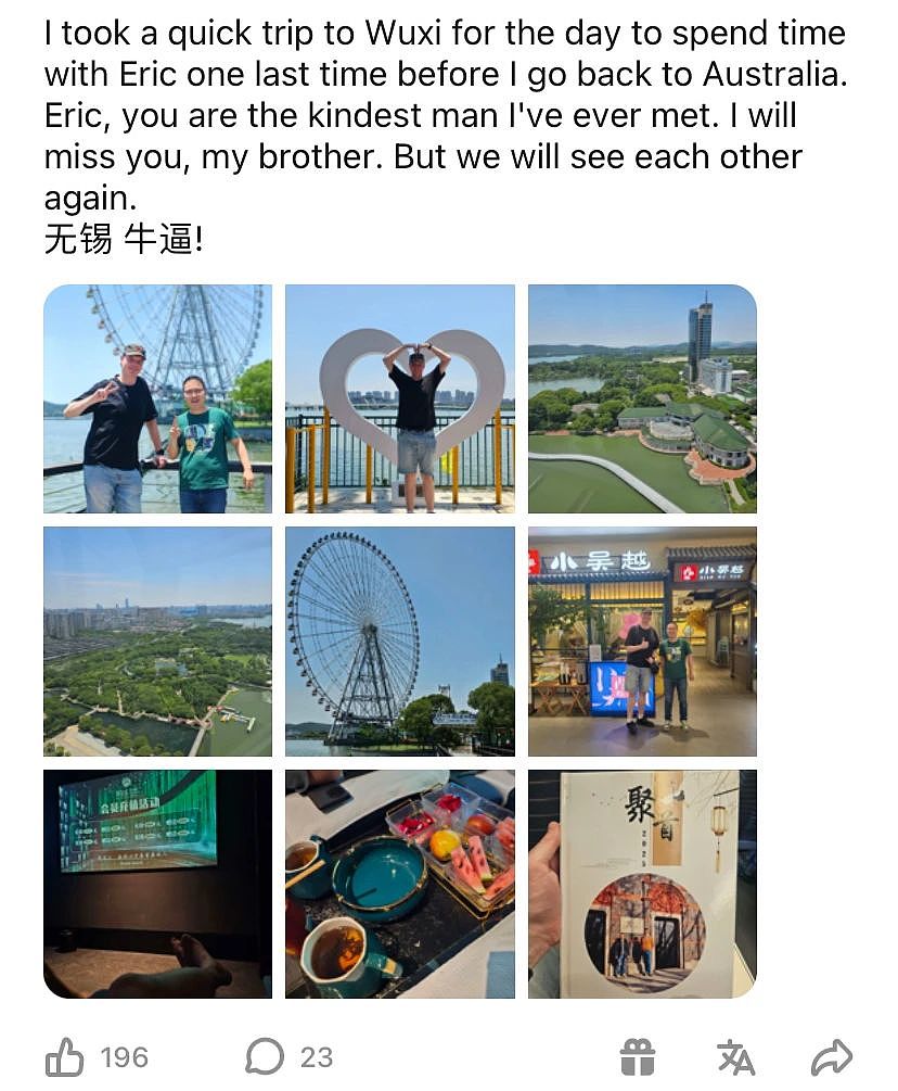 澳洲大爷来中国旅游差点丧命, 出院后深情致谢! 更多澳人亲历中国后集体转粉, 有人举国旗表忠心(视频/组图) - 17