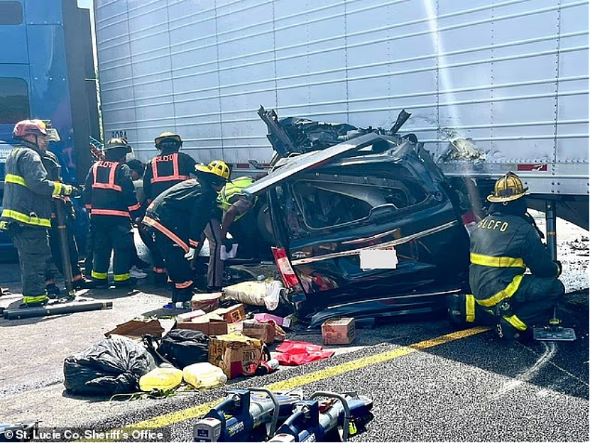 无法无天！加州非移开半挂高速违规掉头，致3人惨死，监控曝光，冷漠至极惹众怒（组图） - 6